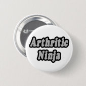 Badge Rond 5 Cm Arthritic Ninja (Devant & derrière)