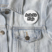 Badge Rond 5 Cm Arthritic Ninja (En situation)