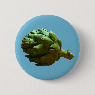 Badge Rond 5 Cm Artichaut