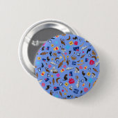 Badge Rond 5 Cm Articles australiens, pour ce qu'est Austalia (Devant & derrière)