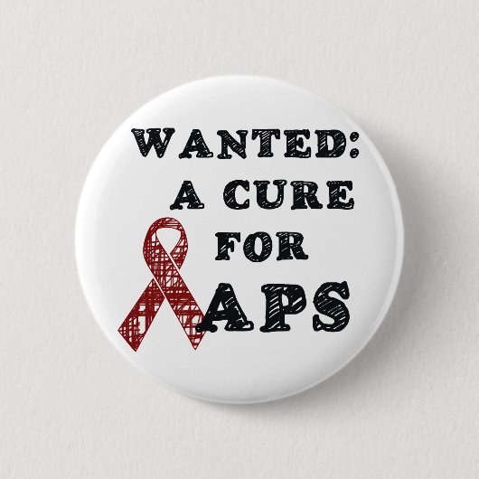 Badge Rond 5 Cm Articles de conscience d'aps (Devant)