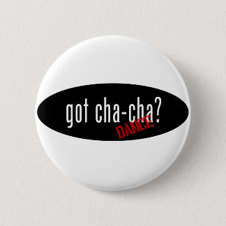 Badge Rond 5 Cm Articles de danse de Cha-Cha - cha-cha obtenu