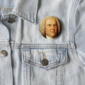 Badge Rond 5 Cm Articles de Johann Sebastian Bach (En situation)