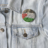 Badge Rond 5 Cm articles politiques, Basques/palesinian (En situation)