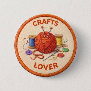 Badge Rond 5 Cm Artisanat