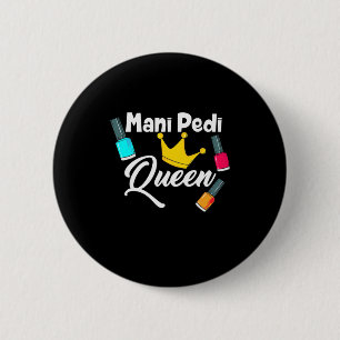 Badge Rond 5 Cm Artiste Queen Nail