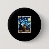 Badge Rond 5 Cm Artistic Turtle Shirt Starry Night Turtle (3) (Devant)