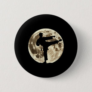 Badge Rond 5 Cm Arts martiaux Taekwondo enfants hommes garçons Kar