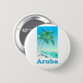 Badge Rond 5 Cm Aruba (Devant & derrière)