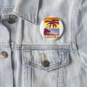 Badge Rond 5 Cm Aruba (En situation)