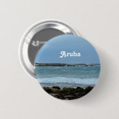 Badge Rond 5 Cm Aruba parfait (Devant & derrière)