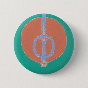 Badge Rond 5 Cm As de Épées
