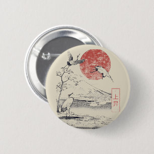 Badge Rond 5 Cm Ascension - Conception traditionnelle de streetwea