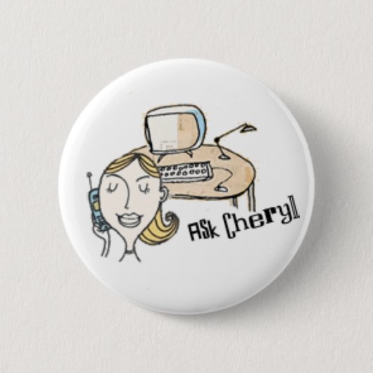 Badge Rond 5 Cm askcheryl1 (Devant)