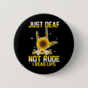 Badge Rond 5 Cm ASL Sign