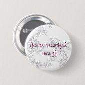 Badge Rond 5 Cm Assez beau (Devant & derrière)