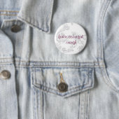 Badge Rond 5 Cm Assez beau (En situation)