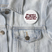Badge Rond 5 Cm Assez vieux papy (En situation)