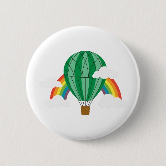 Badge Rond 5 Cm Assistant De Ballons Oz (Devant)