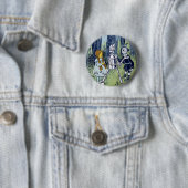 Badge Rond 5 Cm Assistant d'Oz Dorothy Tin Woodsman Scarecrow (En situation)