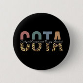 Badge Rond 5 Cm Assistant en ergothérapie certifié COTA (Devant)