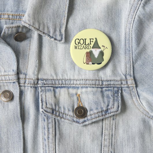 Badge Rond 5 Cm Assistant Golf (En situation)