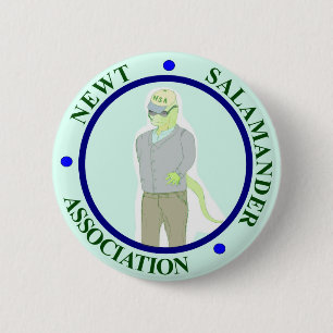 Badge Rond 5 Cm Association de salamandre de triton