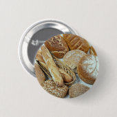 Badge Rond 5 Cm Assortiment de pain (Devant & derrière)
