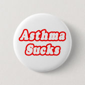 Badge Rond 5 Cm Asthme Sucre (Devant)