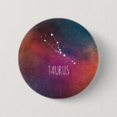 Badge Rond 5 Cm Astrologie du Taurus (Devant)