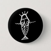 Badge Rond 5 Cm Astronautes anciens (Devant)