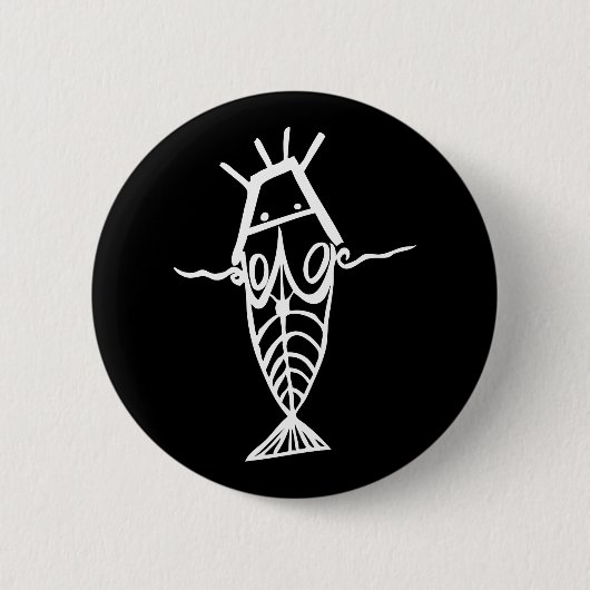 Badge Rond 5 Cm Astronautes anciens (Devant)