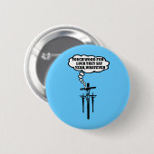 Badge Rond 5 Cm Athée (Devant & derrière)