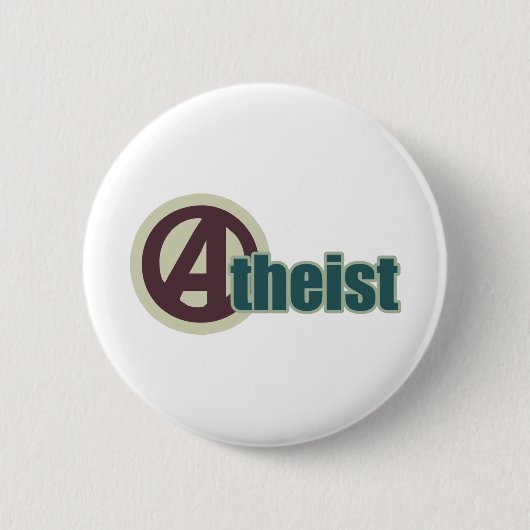 Badge Rond 5 Cm athée (Devant)