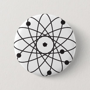 Badge Rond 5 Cm Atom