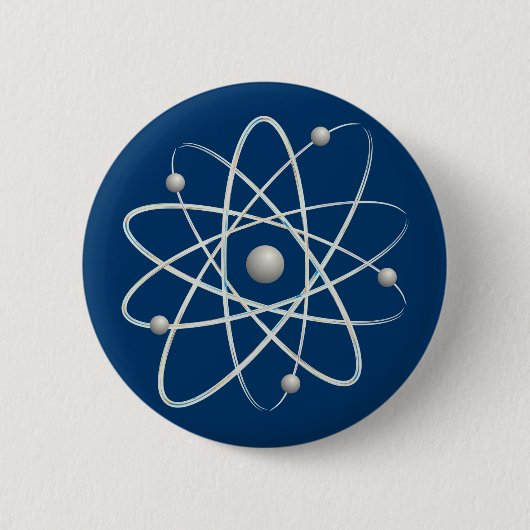 Badge Rond 5 Cm Atom (007) (Devant)