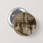 Badge Rond 5 Cm Atout et 19ème amendement (Devant & derrière)