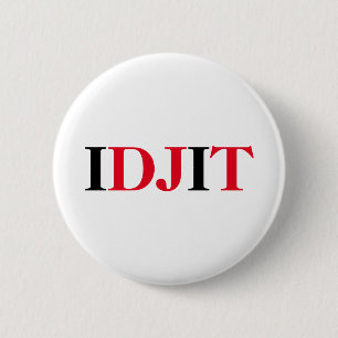 BADGE ROND 5 CM ATOUT IDJIT