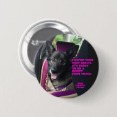 Badge Rond 5 Cm Attachez vos ceintures de sécurité (Devant & derrière)