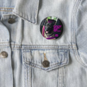 Badge Rond 5 Cm Attachez vos ceintures de sécurité (En situation)