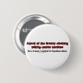 Badge Rond 5 Cm AttackDebate (Devant & derrière)