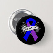 Badge Rond 5 Cm Attaque Pédiatrique Trouver Un Ruban Cure (Devant & derrière)