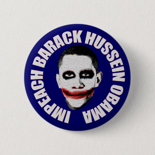 Badge Rond 5 Cm Attaquez Obama
