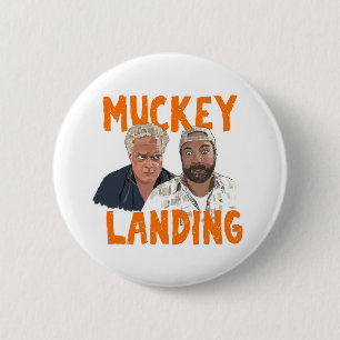 Badge Rond 5 Cm Atterrissage de Muckey