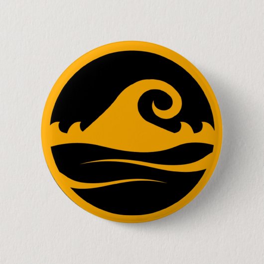 Badge Rond 5 Cm Attrapez la vague (Devant)