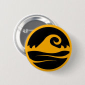 Badge Rond 5 Cm Attrapez la vague (Devant & derrière)