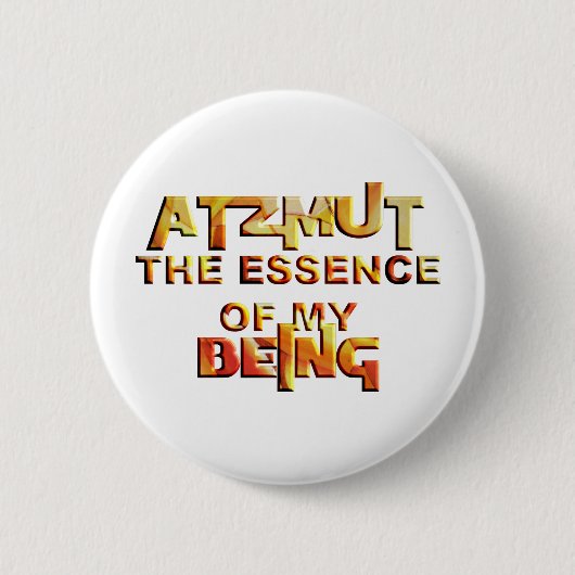 Badge Rond 5 Cm Atzmut (Devant)