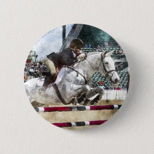Badge Rond 5 Cm Au-dessus de sauter facile d'exposition de