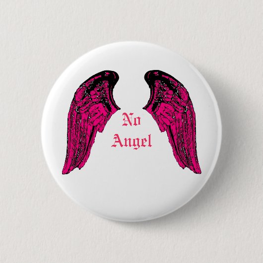 Badge Rond 5 Cm aucun ange (Devant)