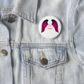 Badge Rond 5 Cm aucun ange (En situation)